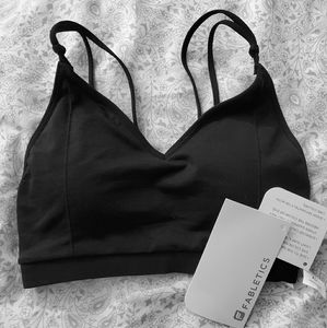 Fabletics strappy bralette NWT